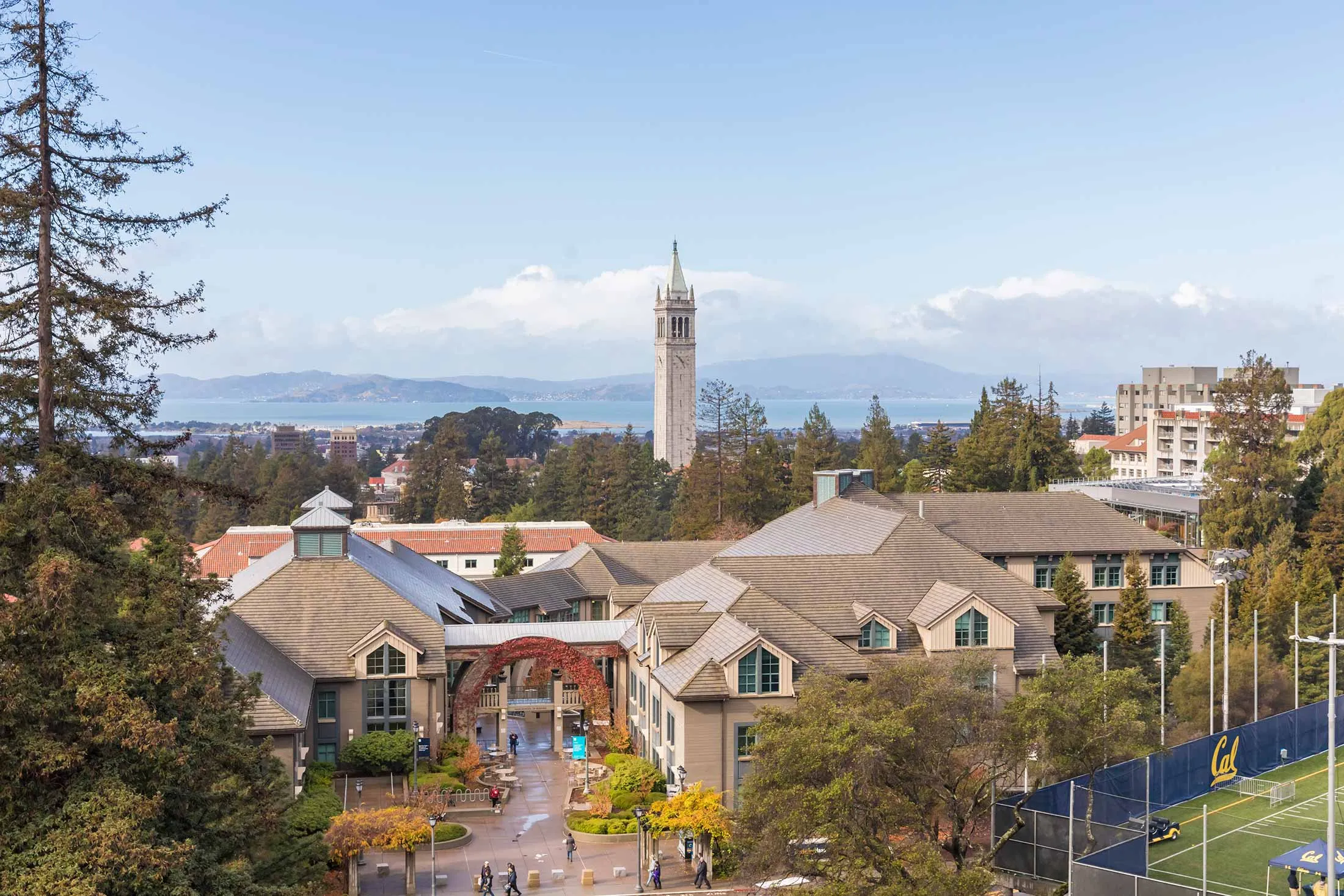 Berkeley panorama with stadium